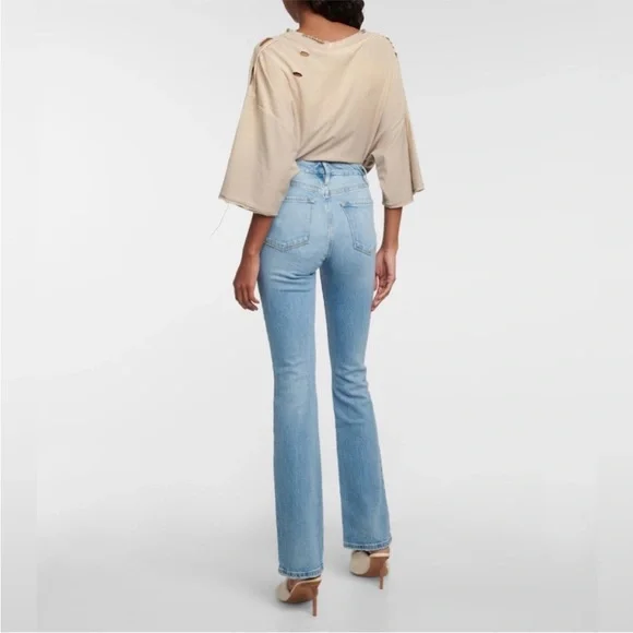 NWT FRAME DENIM LE MINI BOOT MID RISE JEANS